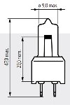 55169 10,8V 30W G5.3 NARVA