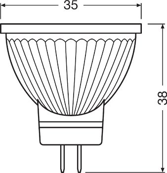 Pool Betekenis Mevrouw P MR11 20 36° 2.5 W/4000 K GU4 OSRAM / Multi-Lite Lamps