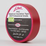 PVC Electrical Isolierband Tape Rot 19mm x 20m
