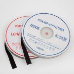 Velcro Roll Hook & Loop Tape 25mm x 25m Black LOOP SIDE MAGTAPE