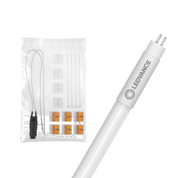 5 x CONVERSION KIT + 10 x LED TUBE T5 AC HE28 P 1149 mm 16W 840 for double flame luminaires - LEDVAN
