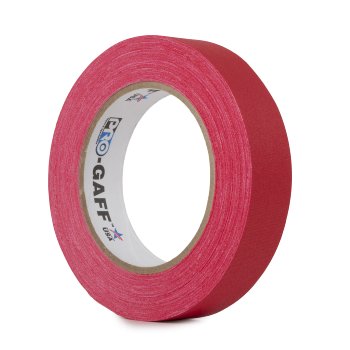 Pro Gaff® Matt Gaffer Tape Red 24mm x 22,8m PRO TAPES
