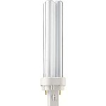 Philips PL-C compact fluorescent light 18W/830/2P G24d-2