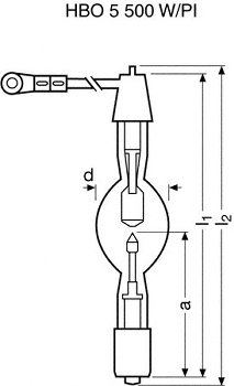 Osram HBO 100W mercury short-arc lamps – Schahl | Online Shop